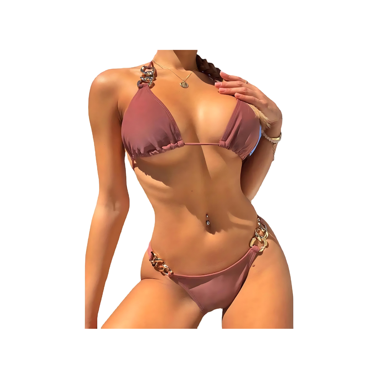 Chainy Micro Bikini 2-Piece Set