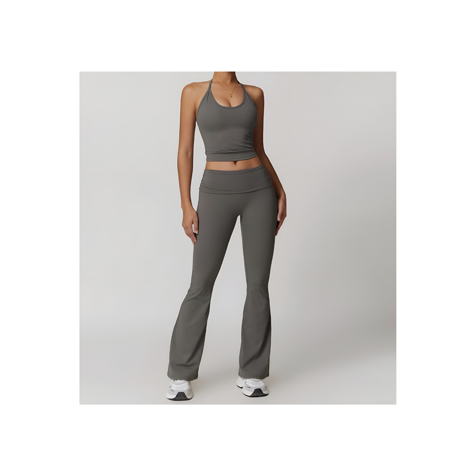 Casual Retro Yoga Set 2-Piece