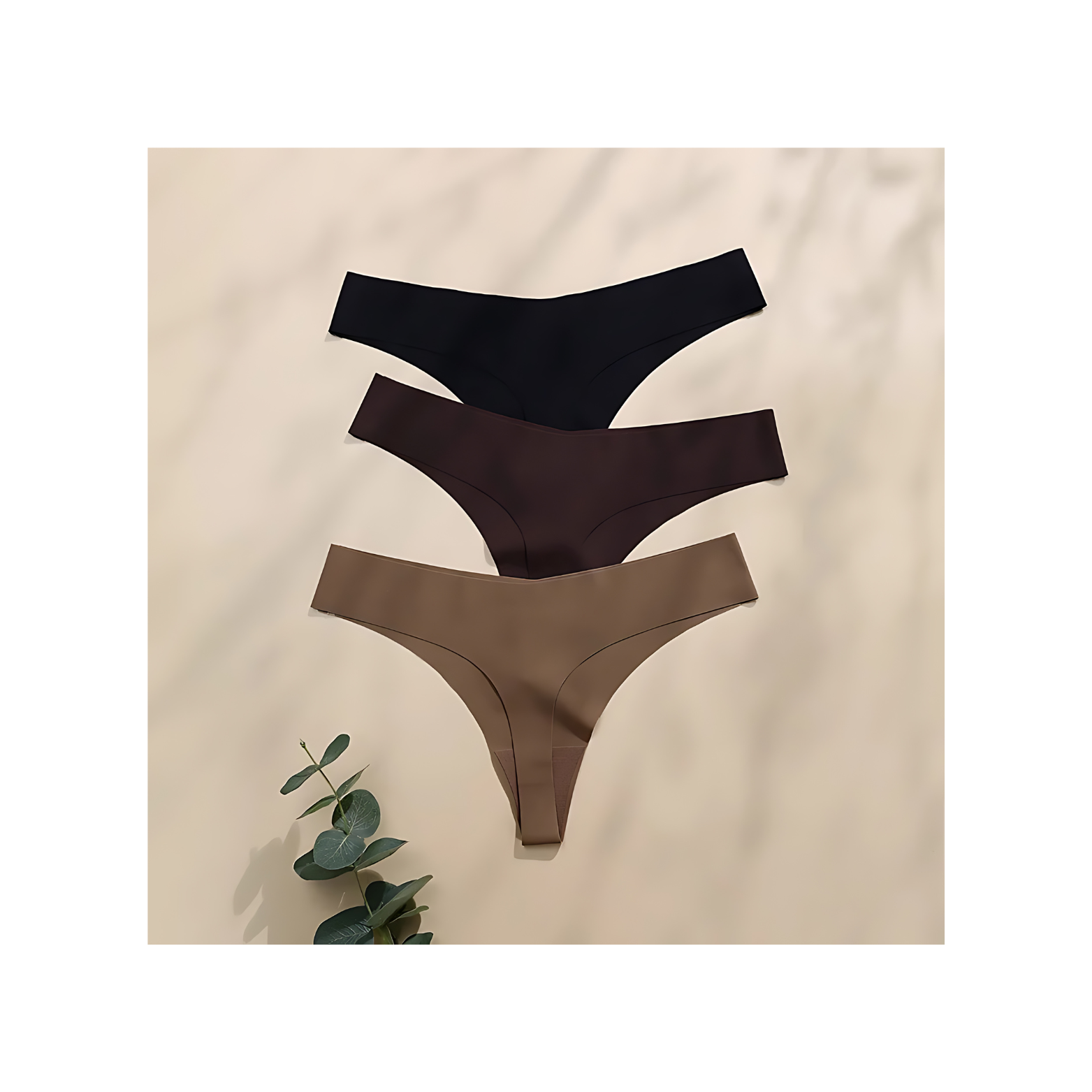 Seamless Bee Underwear 2-Piece Set